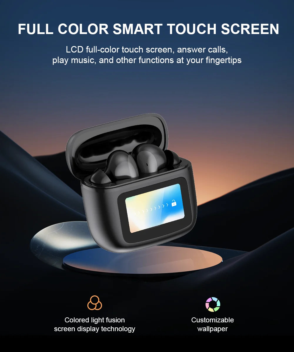 S20 PRO Touch Screen ANC Wireless Earphones