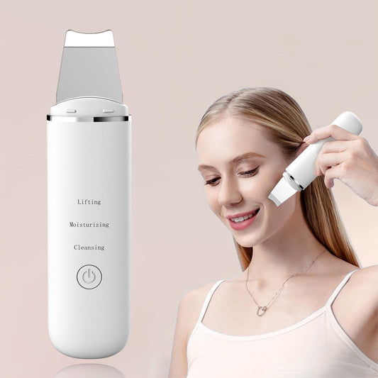 Ultrasonic Skin Scrubber Vibration Face