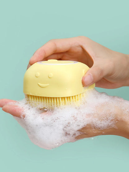 Pet  Washing Massage Gloves Brush Soft  Silicone