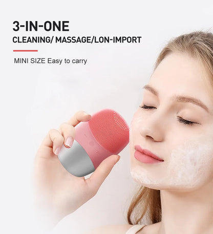 Electric Face Cleansing Brush Facial Cleanser