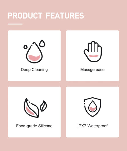 Electric Face Cleansing Brush Facial Cleanser
