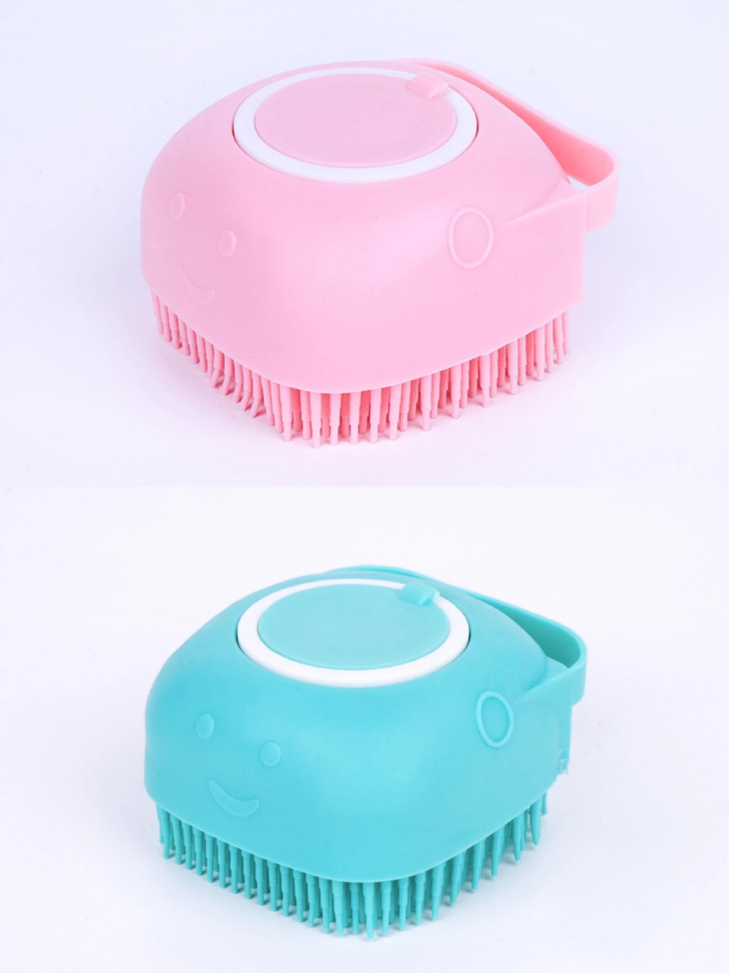 Pet  Washing Massage Gloves Brush Soft  Silicone