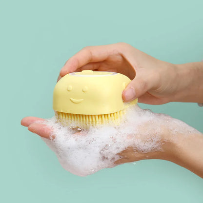 Pet  Washing Massage Gloves Brush Soft  Silicone