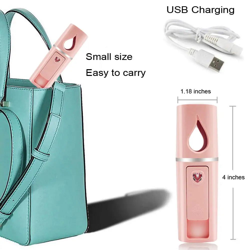 Portable Nano Facial Mister Mini Facial Steamer