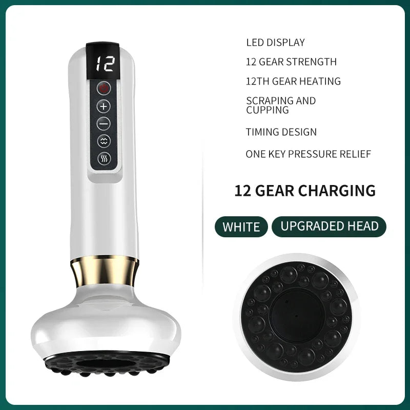 12 Levels Electric Cupping Massager