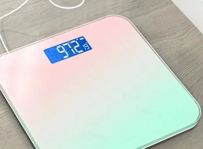 Gradient Color Intelligent LCD Electronic Scale