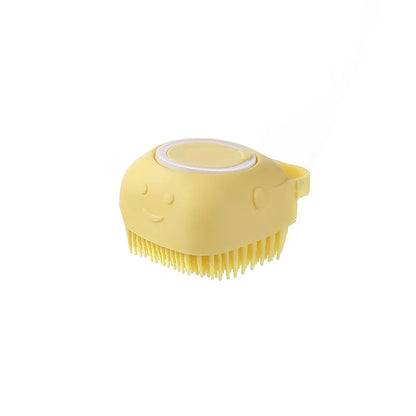 Pet  Washing Massage Gloves Brush Soft  Silicone
