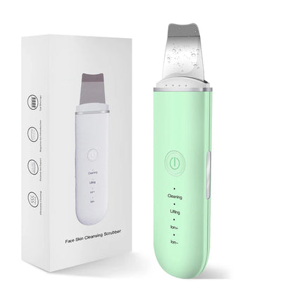Ultrasonic Skin Scrubber Vibration Face
