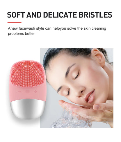 Electric Face Cleansing Brush Facial Cleanser