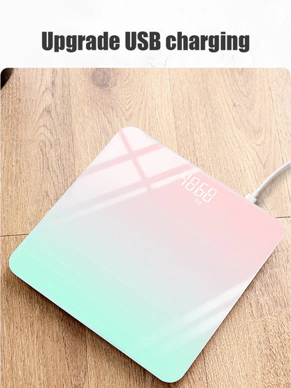 Gradient Color Intelligent LCD Electronic Scale