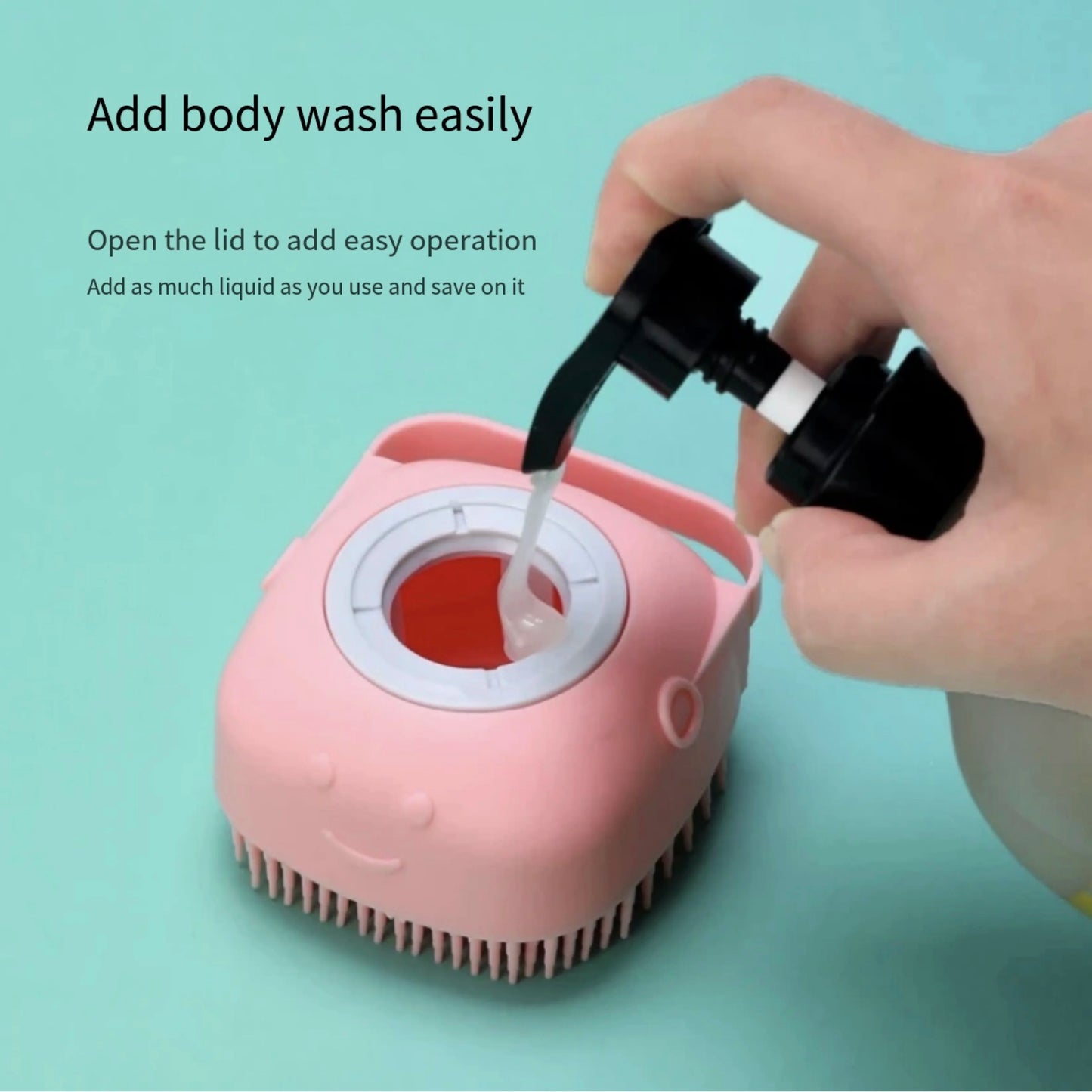 Pet  Washing Massage Gloves Brush Soft  Silicone