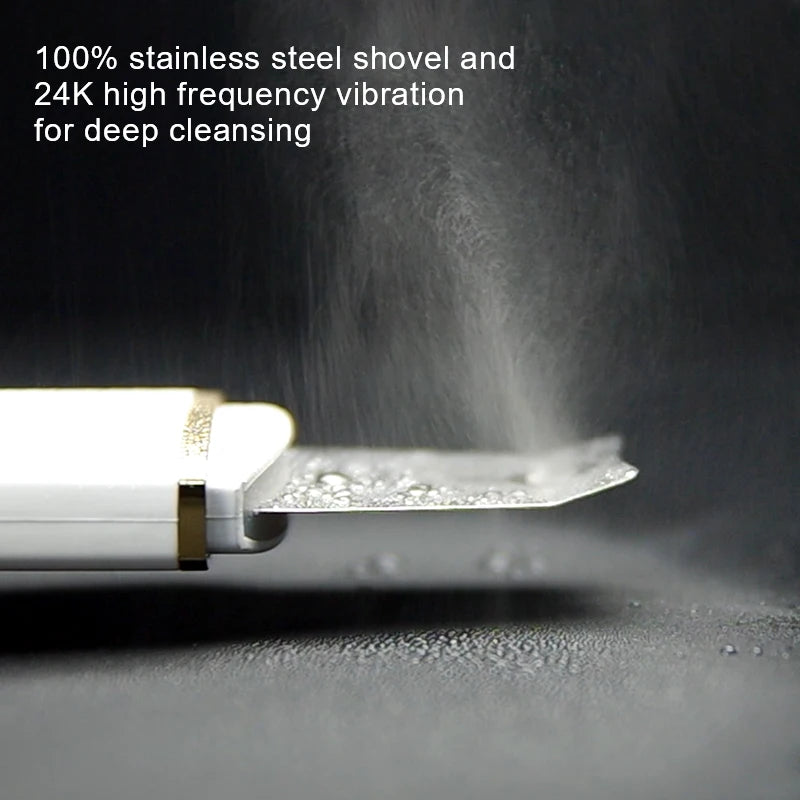 Ultrasonic Skin Scrubber Vibration Face