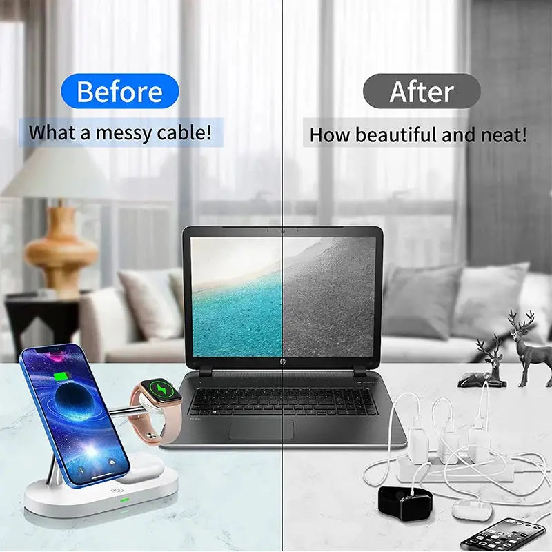 3 in 1 Wireless Charger Stand
