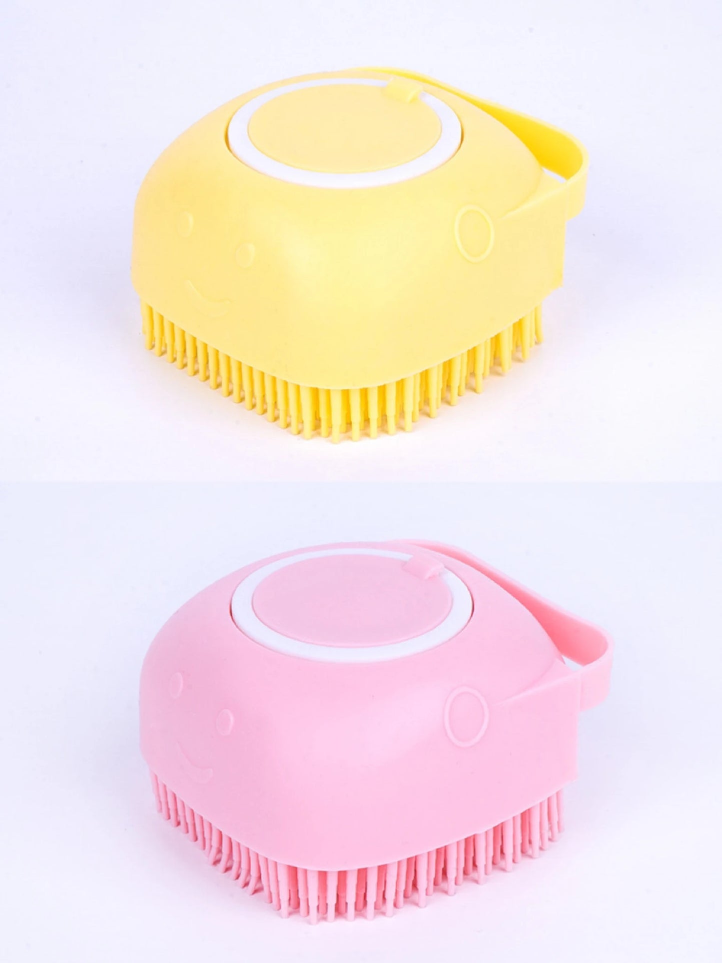 Pet  Washing Massage Gloves Brush Soft  Silicone
