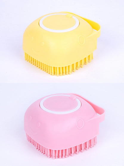 Pet  Washing Massage Gloves Brush Soft  Silicone