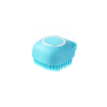 Pet  Washing Massage Gloves Brush Soft  Silicone
