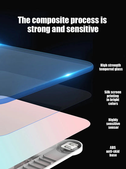 Gradient Color Intelligent LCD Electronic Scale
